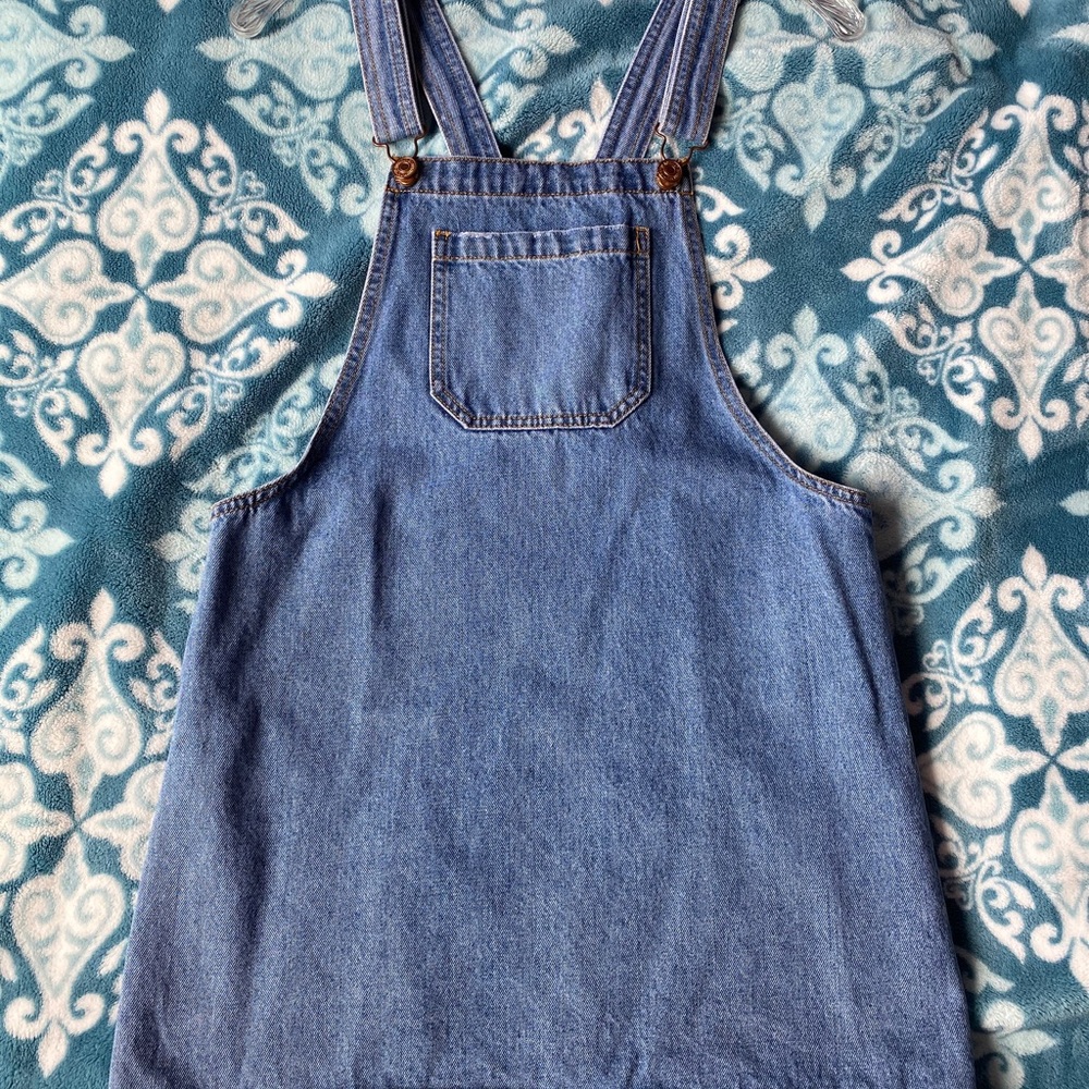 Forever 21  Denim Overall Dress!